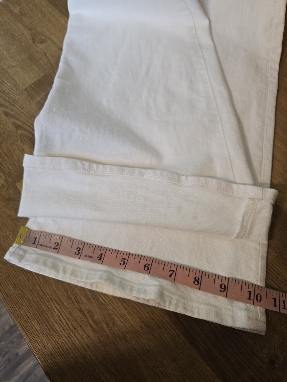 Madewell The Flea Market Flare Jeans In Tile White 27 - Picture 15 of 16